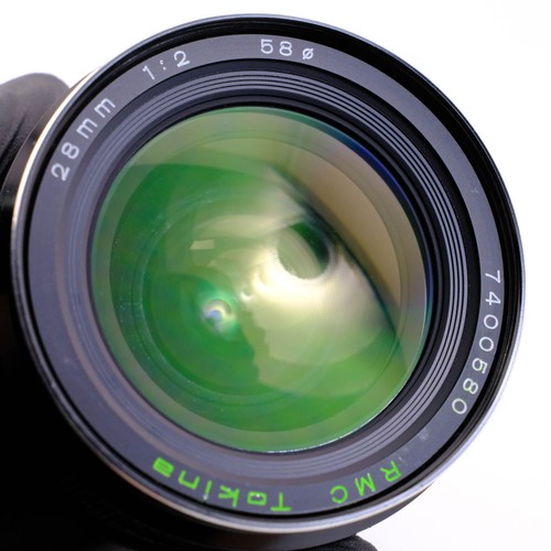Tokina rmc 28mm red m42 - tokina,