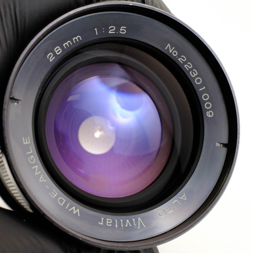 Vivitar auto wide angle 28mm - vivitar, wide-angle