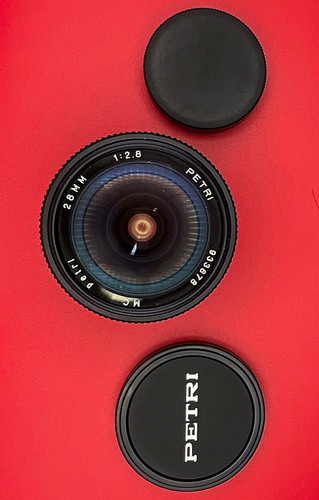 Petri auto 28mm - mc, f/2,8