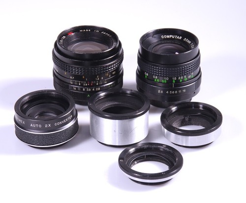 Set m42 objektive 35mm - m42,