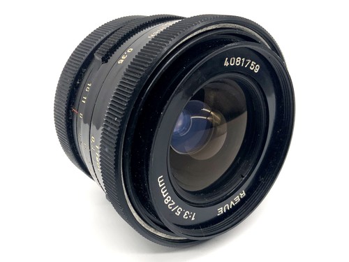 Revue 28mm 5 objektiv - revue,